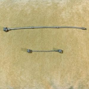 Pandora 7" Bracelet with safety chain